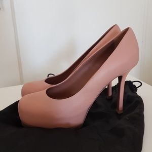 YSL Tribtoo EU36 Nude Pumps 80